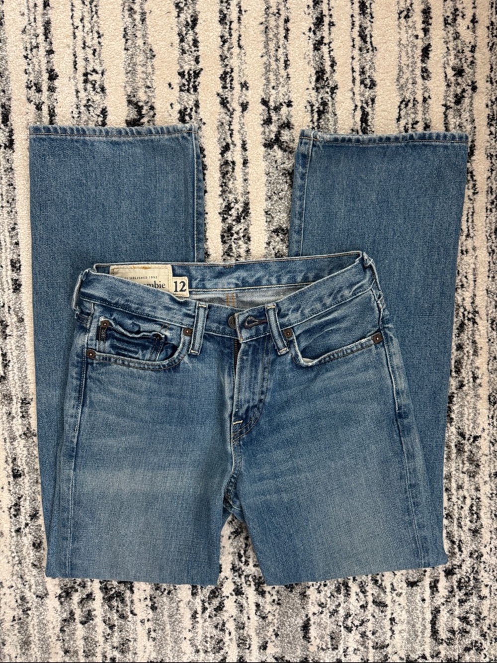Abercrombie Straight Leg Denim Jeans